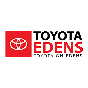 Toyota on Edens logo