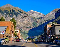 Telluride about an hour away.