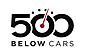 500 Below Cars logo