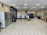 Vending machines/loaner car area
