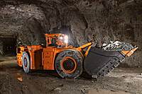 Underground mining equipment