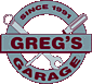 Greg's Garage Inc logo