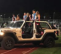High School Home Coming Royalty rollin' in style through our out reach programs 