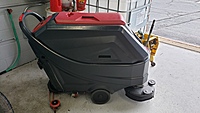 Brand New Floor Scrubber - keeps the shop clean!  Easy to use.  