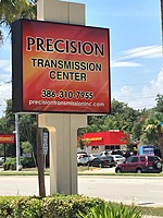 Front entrance on US1 in Ormond Beach, FL