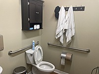 Employee bathroom