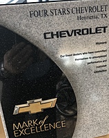 Four Stars Chevrolet - Mark of Excellence dealership 