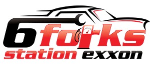 Six Forks Station Exxon logo